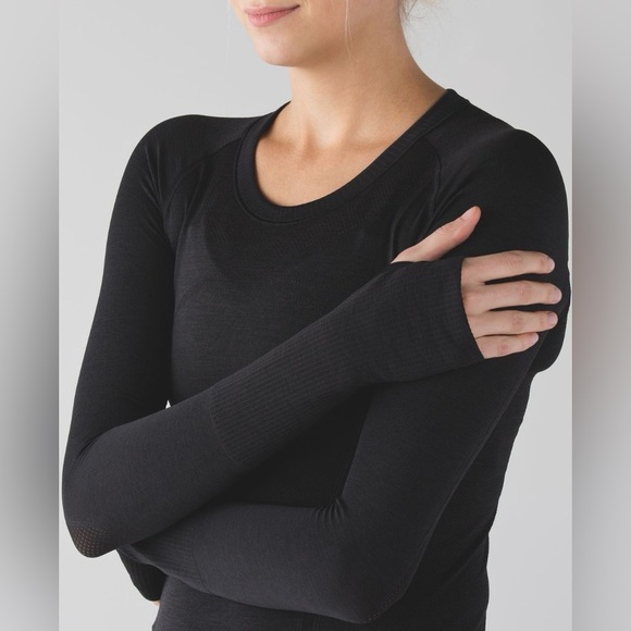 🆕 LULULEMON Swiftly Tech Ling Sleeve Crew Neck Top - Picture 2 of 10